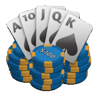 Video poker icon